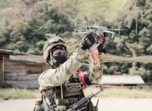 La guerra de los drones armados